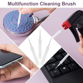 OIIKI 130pcs Shower Head Cleaning Brush, Anti-Clogging Nylon Cleaning Brush for Shower Nozzle, Hole Cleaning Brush for Pore Gap Keyboard OIIKI 130pcs Shower Head Cleaning Brush, Anti-Clogging Nylon Cleaning Brush for Shower Nozzle, Hole Cleaning Brush for Pore Gap Keyboard