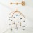 Crib Mobile Wooden Arm, 21.6 inches Wall Mounted Suitable for All mobiles | 100% Natural Beech Mobile Hanger Mount Wall Holder | Nursery Decor for Sturdy Mobile for Newborn Boys and Girls