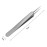 ericotry 1Pcs Stainless Steel Pointed Tweezers Ingrown Hair Tweezer Blackhead Remover Splinter Tweezer