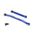 TREAL Alu 7075 Steering Links Steering Rod Tie Linkages Set for FMS FCX24 (Blue)