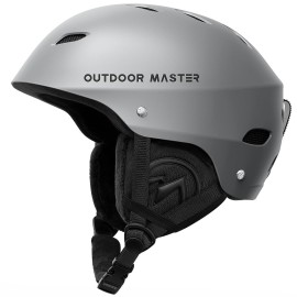 OutdoorMaster Kelvin Ski Helmet - Snowboard Helmet for Men, Women & Youth
