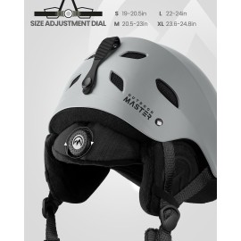 OutdoorMaster Kelvin Ski Helmet - Snowboard Helmet for Men, Women & Youth OutdoorMaster Kelvin Ski Helmet - Snowboard Helmet for Men, Women & Youth
