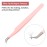 Professional Lash Extension Tweezers - Curved Fiber Tip Eyelash Tweezers for Volume Fans