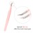 Professional Lash Extension Tweezers - Curved Fiber Tip Eyelash Tweezers for Volume Fans