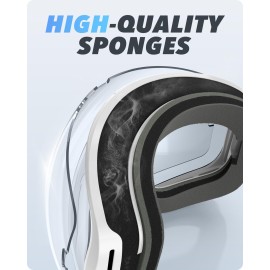RIOROO Ski Goggles Snowboard Goggles for Men Women Adults Youth,Over Glasses OTG/100% UV Protection/Anti-fog/Wide Vision