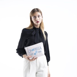 TSOTMO Fairytale Movie Inspired Gift Cinderalla Est 1950 Zipper Pouch Bag Pencil Bag For Daughter Niece Granddaughter (CINDERELLA EST 1950)