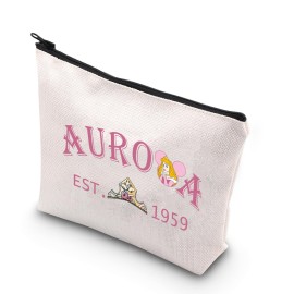 TSOTMO Princess Lover Gift Est 1959 Zipper Pouch Bag Pencil Bag Birthday Gift For Daughter Niece Granddaughter (AUR EST 1959)