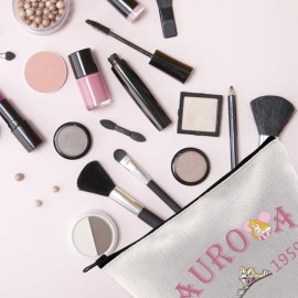 TSOTMO Princess Lover Gift Est 1959 Zipper Pouch Bag Pencil Bag Birthday Gift For Daughter Niece Granddaughter (AUR EST 1959)