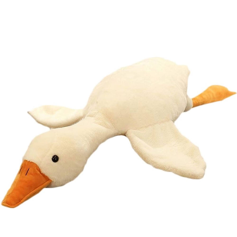 Doireum Swan Stuffed Animal, 2.6 lbs Weighted Plush Swan Toy Goose Weighted Plush Animals Duck Stuffed Animals Plush Pillow Toy Gifts for Kids, 19.68