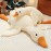 Doireum Swan Stuffed Animal, 2.6 lbs Weighted Plush Swan Toy Goose Weighted Plush Animals Duck Stuffed Animals Plush Pillow Toy Gifts for Kids, 19.68