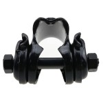 Seat Rail Clamp MEETOOT Bicycle Seat Fixing Clip For Standard Rail Saddles, Bicycle Seat Adapter, Single Rail Saddle Clamp, BIKE Seat Clamp