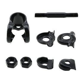 Seat Rail Clamp MEETOOT Bicycle Seat Fixing Clip For Standard Rail Saddles, Bicycle Seat Adapter, Single Rail Saddle Clamp, BIKE Seat Clamp