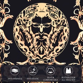 FaHaner Hair Cutting Cape polyester barber cape for Men, Professional barber cape designer with Snaps Waterproof Hairdressing Styling Cape