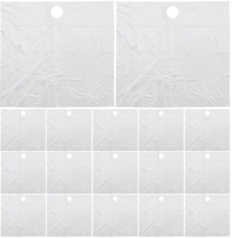 minkissy 20pcs Disposable Beard Catcher Multi Function Hair Catching Sink Bathroom Kitchen Sinks Ideal Shaving Trimming Non Stick Beard Hair Catcher Grooming 25.6 x 25.6inch