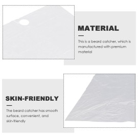 minkissy 20pcs Disposable Beard Catcher Multi Function Hair Catching Sink Bathroom Kitchen Sinks Ideal Shaving Trimming Non Stick Beard Hair Catcher Grooming 25.6 x 25.6inch