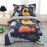 Wowelife Toddler Bedding Sets for Boys Premium 4 Piece Dinosaur Toddler Comforter Set Blue Grey Toddler Bed Set, Super Soft and Comfortable for Toddler(Dark Blue)