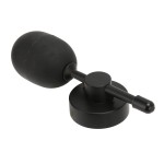 Hair Spray Applicator, Fibers Spray Pump Applicator Auxiliary Nozzle Fibers Black Cover Roots Spray Head