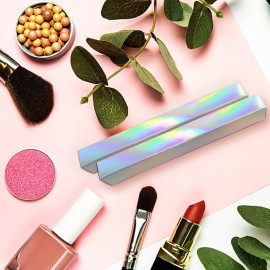 Honbay 50PCS Holographic Eyeliner Box Lip Gloss Packaging Boxes Makeup Gifts Organizer for Gift Wrapping Shipping and Packaging