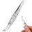Meibomian Gland Massage Forceps Expressor Forceps Eyelid Massage Tweezers Meibomian Gland Tweezers Massage Tool Tweezers Clips Pliers Tool Remover Short Hair Stainless Steel Miss