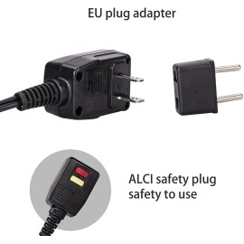 Dan Technology Compact Travel & Portable Mini Hair Dryer - Blow Dryer with Concentrator & Diffuser, European Plug Dan Technology Compact Travel & Portable Mini Hair Dryer - Blow Dryer with Concentrator & Diffuser, European Plug