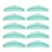 10pcs Eyelash Lift Pads, JimKiing DIY Lash Lift Pads, Eyealsh Perm Rods Lash Lifting, 5 Size SMM1M2L Reusable Soft Silicone Shields