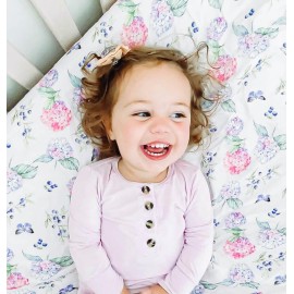 immispace - Ultra Soft Muslin Crib Sheet | 30% Organic Cotton + 70% Rayon | Fit Standard Crib Mattress 52 x 28 | Machine Washable Girls & Boys | Newborns & Infants Gifts (Fire Truck)