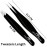 Sharp Pointy Eye Brow Tweezers for Women Facial Hair Chin With Grip Set -Removal Ingrown Hair Tweezers Kit, Pointed Precision Slanted the Best Eyebrow Nose Tweezers for Men Blackhead Remover Splinter