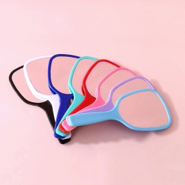 ZOOFOX 24 Pieces Hand Mirror, Small Handheld Mirror with Handle, Compact Makeup Mirror for Travel, Camping, Daily Use