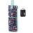 WK IEASON Hair Flat Iron Case Holder Canvas Bag Heat Resistant Curling Iron Straightener Holder Bag for Hair Tools Curling Iron Organizer Bag (Floral print-Fabric bag)
