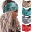 Acenail Boho Headbands Women Wide Head Bands Knotted Turban Headband Nonslip Elastic Hairbands Floral Hairband Workout Hair Scarfs Yoga Sweatbands Bohemian Head Wraps for Women 4Pcs(6 Chic)