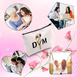 TSOTMO Doctor of Veterinary Medicine Gift DVM Gift Vet Tech Gift Zipper Pouch Makeup Bag (DVM)