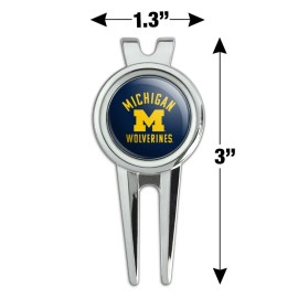 GRAPHICS & MORE University of Michigan Wolverines Logo Golf Divot Repair Tool and Ball Marker