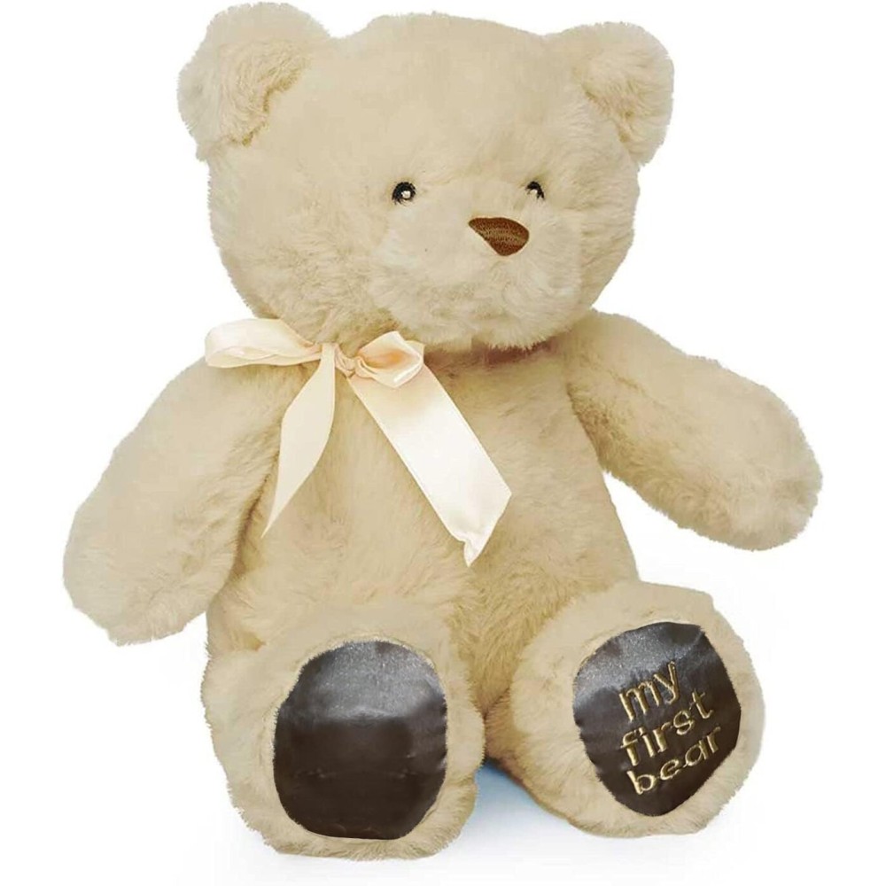 Jolitee My First Bear Stuffed Animal - Beige Neutral Teddy Bear for Baby for Newborn 10