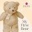 Jolitee My First Bear Stuffed Animal - Beige Neutral Teddy Bear for Baby for Newborn 10