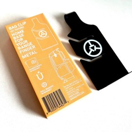 TecTecTec Golf Bag Metal Clip for Rangefinder - Golf Metal Landing Pads for Strong Hold - Rangefinder Straps Bag Clip - Gear Organizer Accessories for Quick Use - Gift