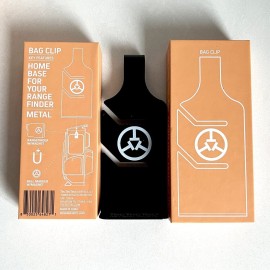 TecTecTec Golf Bag Metal Clip for Rangefinder - Golf Metal Landing Pads for Strong Hold - Rangefinder Straps Bag Clip - Gear Organizer Accessories for Quick Use - Gift