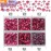 LPBeads 10000pcs Hotfix Rhinestones Flatback Glass Red Pink Fuchsia and Rose Rhinestone with Tweezers and Picking Pen for Crafts Clothes Nail Art