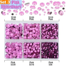 LPBeads 10000pcs Hotfix Rhinestones Flatback Glass Red Pink Fuchsia and Rose Rhinestone with Tweezers and Picking Pen for Crafts Clothes Nail Art LPBeads 10000pcs Hotfix Rhinestones Flatback Glass Red Pink Fuchsia and Rose Rhinestone with Tweezers and Picking Pen for Crafts Clothes Nail Art