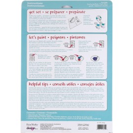 PaintWorks 73-91859 Cool to be Kind Paint by Number Kit for Adults and Kids, 9 x 12, Multicolor, 12pcs