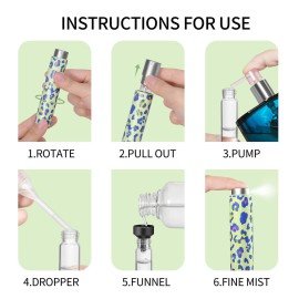 Lil Ray 8ML Refillable Perfume Atomizer Spray Bottle for Travel (5 PCS) Mini Sprayer Dispenser for Perfume Cologne Fragrance (5 Colors) Lil Ray 8ML Refillable Perfume Atomizer Spray Bottle for Travel (5 PCS) Mini Sprayer Dispenser for Perfume Cologne Fragrance (5 Colors)