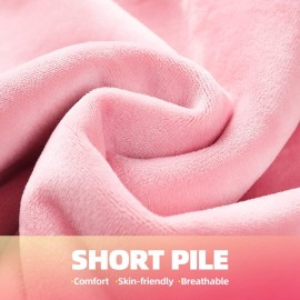 Onism Lash Pillows, Eyelash Extension Pillow with 2 Removable Lash Pillow Covers, Memory Foam Pillow, Velvet Pillowcase with Two Pockets for Tools On The Sides of Lash Bed Pillow, Pink