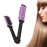 Double Brush Comb, Anti Static Straighten Hair Clamp Hair Brush for DIY Hair Styling