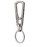 KeyUnity Titanium Carabiner Keychain Clip, Quick Release EDC Key Holder Organizer with Key Ring (KM04SW)