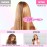 Kids Hair Brush Girls, Toddler Wet Dry Detangling Hair Brush for Curly Thick Hair Pain-Free Comb Girls Kids Women Unicorn Mermaid