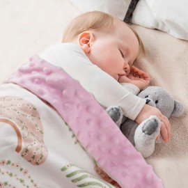 Soarwg Kids Baby Blanket Unisex Newborn, Super Soft Comfy Rainbow Blankets, for Toddler Baby Nursery Bed Blanket Stroller Crib Shower Gifts, 30 x 40 Inch