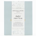 Baby First Year Book - Heirloom Keepsake Baby Memory Book to Record Important Milestones, Photos & More - Pregnancy Books (Sky Blue,112 Pages)