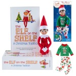 The Elf on the Shelf - Boy Elf Giftset with Donut Pajama Set - Donut Be Naughty PJ\'s and Boy Character Themed Storybook - A Christmas Tradition