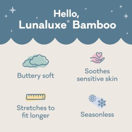 Little Sleepies Swaddle & Hat Set, Baby Swaddles Newborns, Soft Viscose from Bamboo Swaddle Blanket Wrap (Bananas)