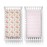 Featherhead 2-Pack Fitted Crib Sheets - 100% Cotton - 52 x 28 x 9 for Standard Crib and Toddler Mattress (Jersey Garden Floral)