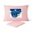 Babebay Toddler Pillow,13X18 Soft Kid Pillow for Sleeping, Machine Washable Toddler Pillow with Cotton Pillowcase, Age 2 to 5 (Pink)